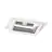 LED Downlight Wallwasher Wally Maxi Valkoinen 46W 6400lm 70x75D - 840 Zimna Biel - 238x145mm