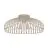Eglo Lampa sufitowa Mogano 3 Stal Piaszczysty | Nadaje Się Do E27