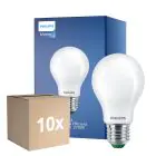 Opakowanie 10x Philips MASTER LED Żarówka Ultra Efficient E27 Gruszka Matowy 2.3W 485lm - 827 Bardzo Ciepła Biel | Zamienne 40W